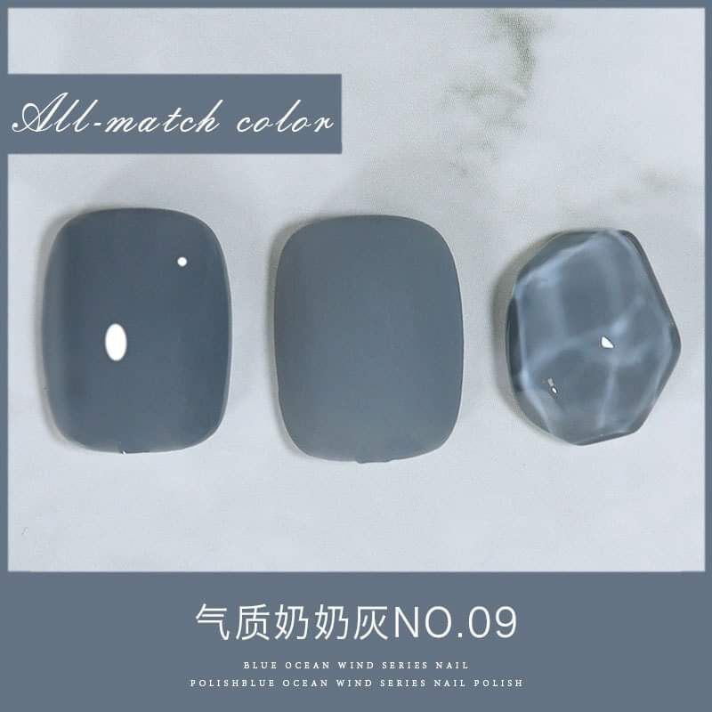 Sơn gel tone màu ghi NO, chất sơn mịn mướt
