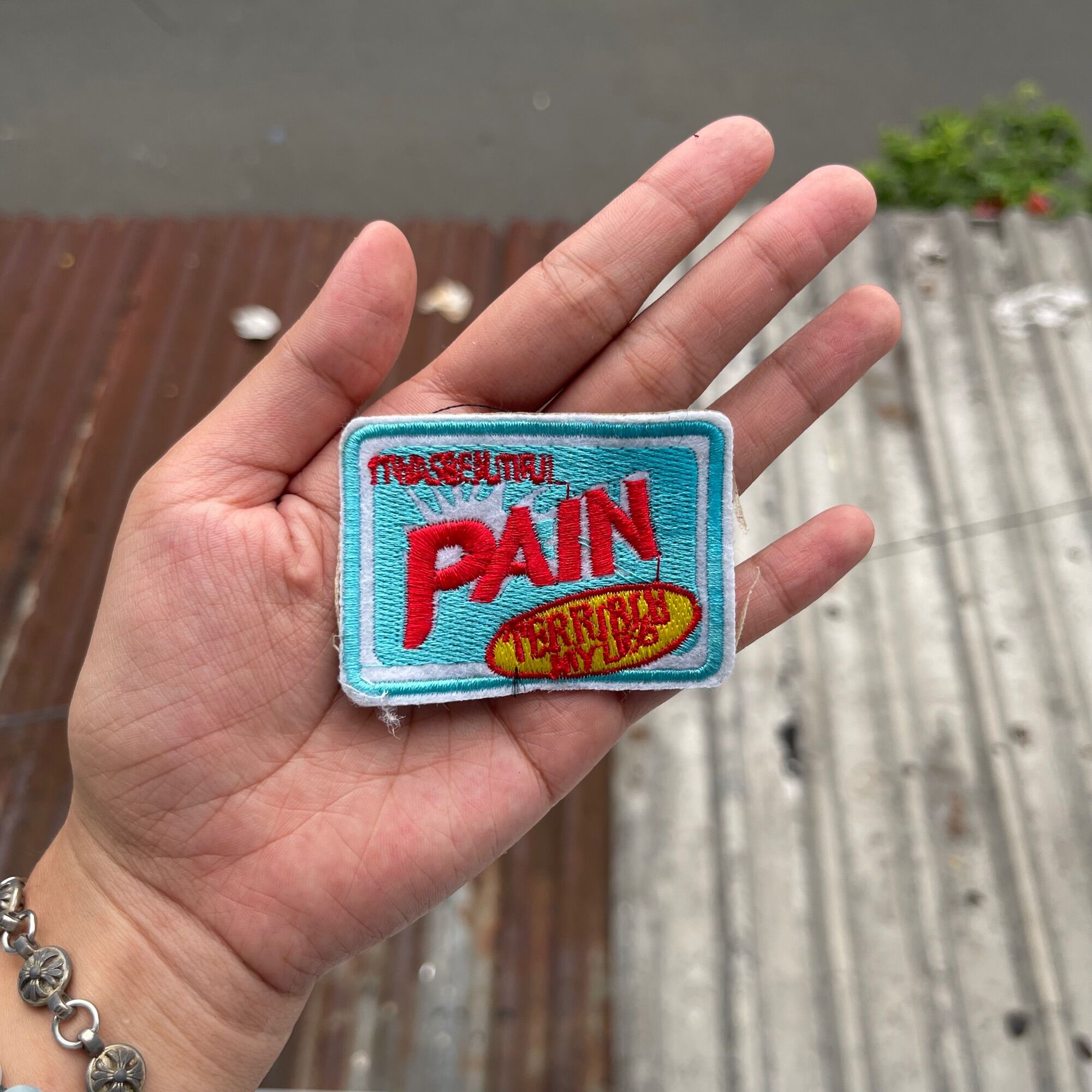 Patch sticker ủi quần áo Simple21
