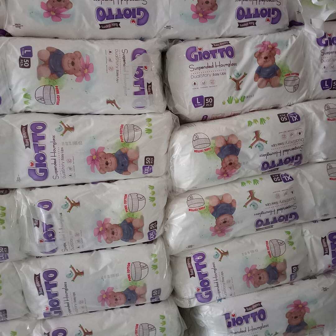 Bỉm quần Giotto 50 miếng fullsize thấm hút 1000ml