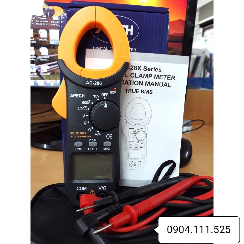 HCMAmpe kìm số điện tử APECH AC-286