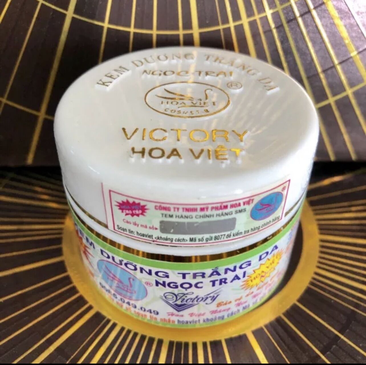 Kem ngọc trai victory hoa việt