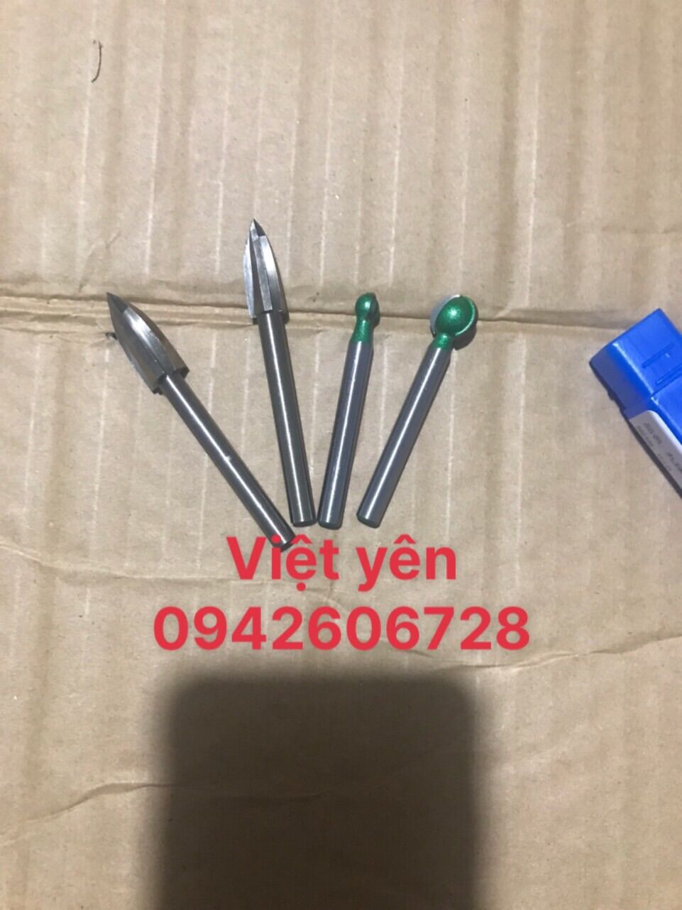 Combo mũi phá lũa tạo hình sản phẩm gỗ cốt 6 ly