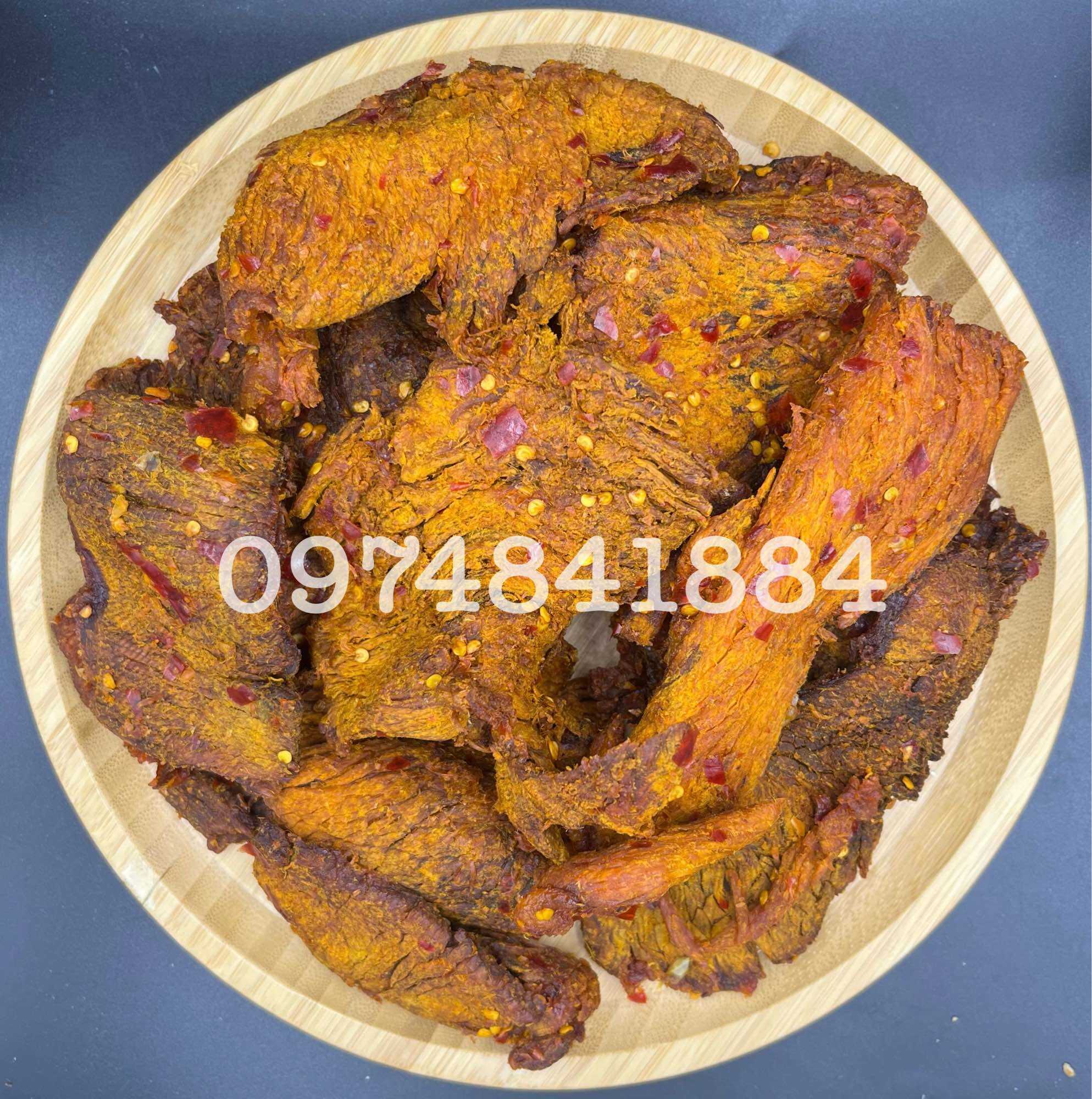 500G khô bò vụn mềm miếng lớn