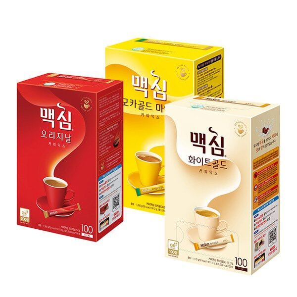 Cà phê Maxim Gold Hàn Quốc 100 gói