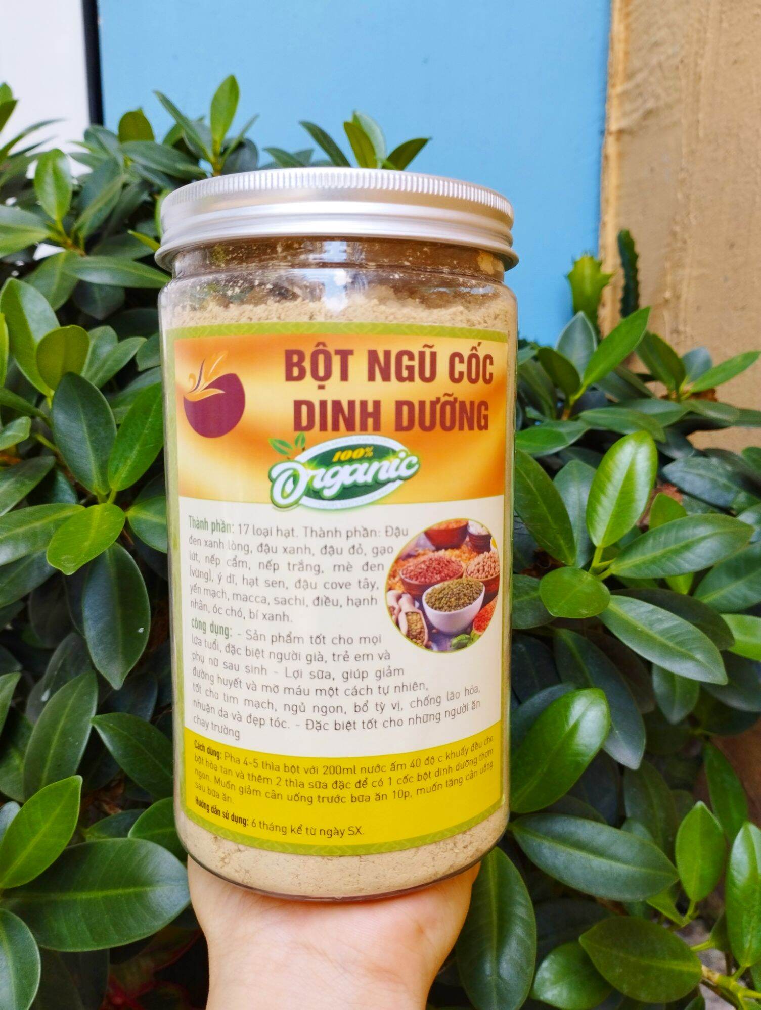 Bột ngũ cốc dinh dưỡng lợi sữa hộp 500g