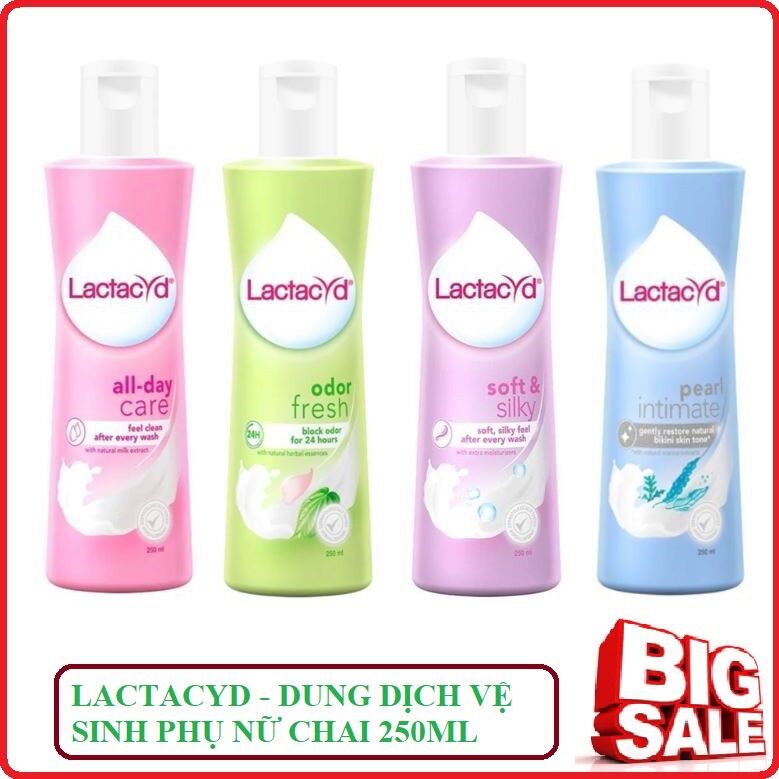 DUNG DỊCH VỆ SINH PHỤ NỮ LACTACYD CHAI 250ML