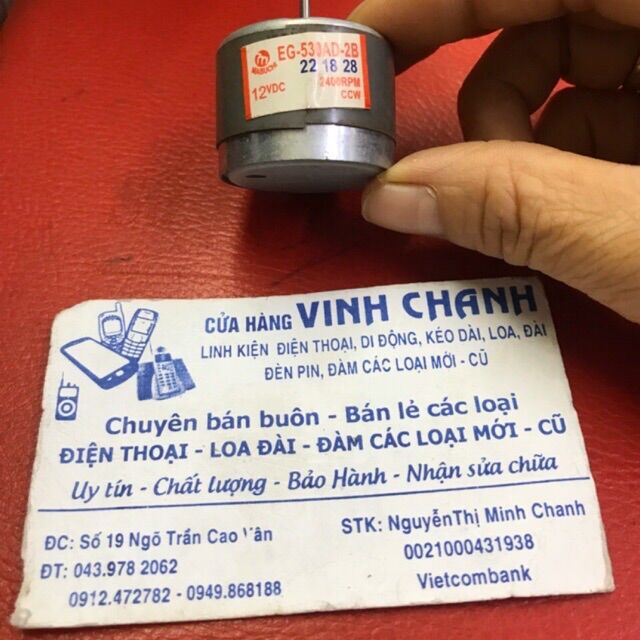 Mô tơ điều tốc 12v