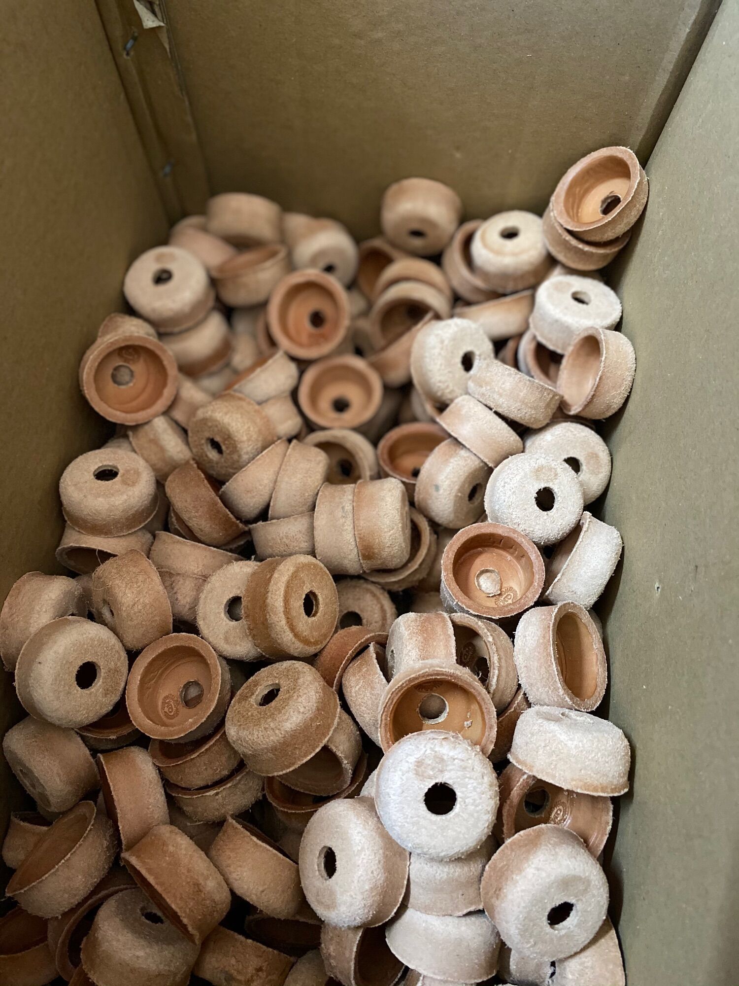 DA BƠM bình xịt, LÁ GIÓ, piston da Loại 1, Loại 2 size 38mm (1 Bọc 2 Da Bơm)