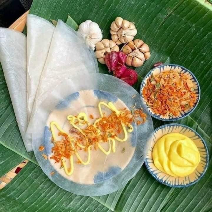 Bánh tráng phơi sương muối tôm hành phi Mr Xoạp. Set 500g kèm bơ.