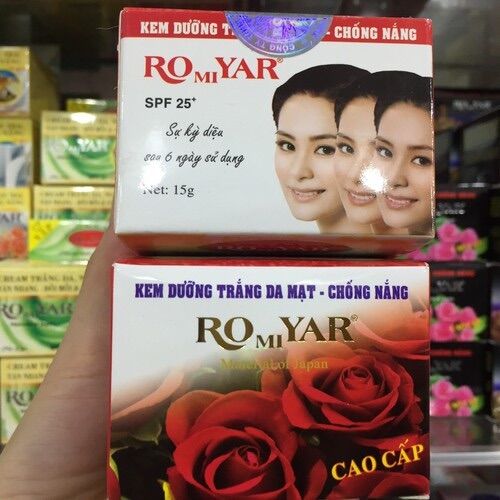 Kem dưỡng trắng da mặt chống nắng 15g