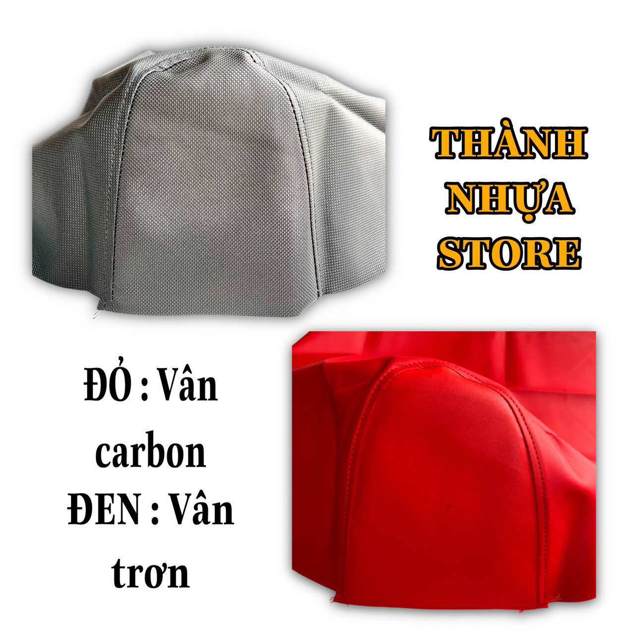 Da yên Thái chữ thêu logo nổi