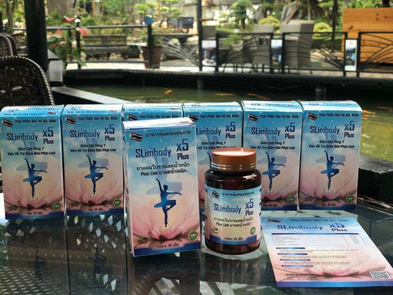 Giảm cân slimbody x5 plus thailand siêu mạnh