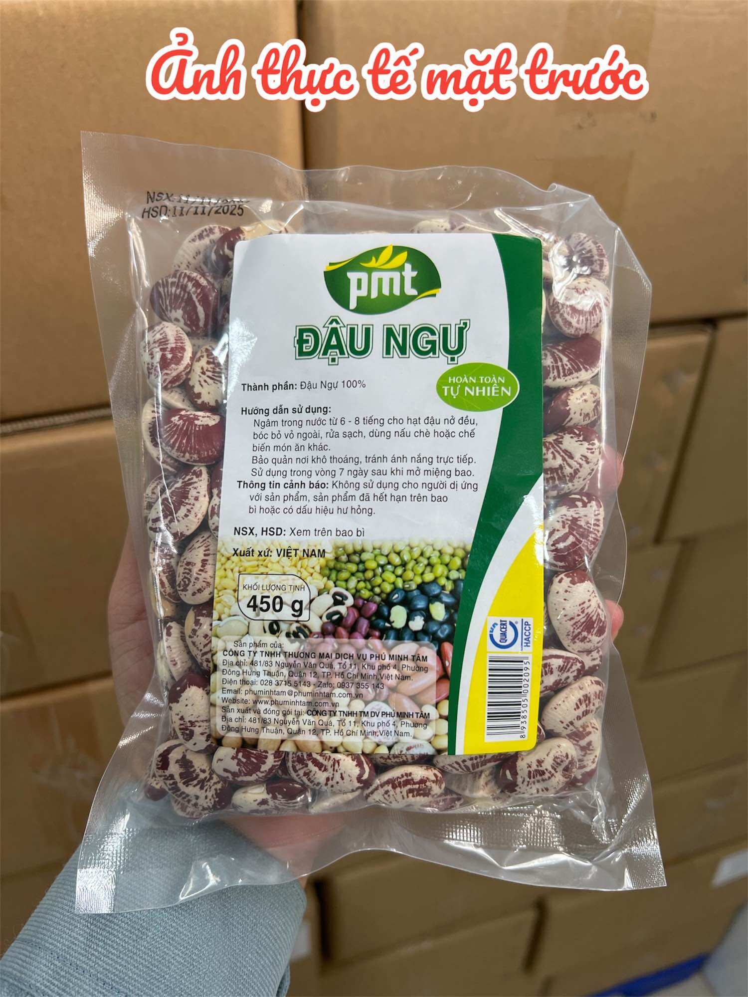 Đậu ngự Phú Minh Tâm 450gr