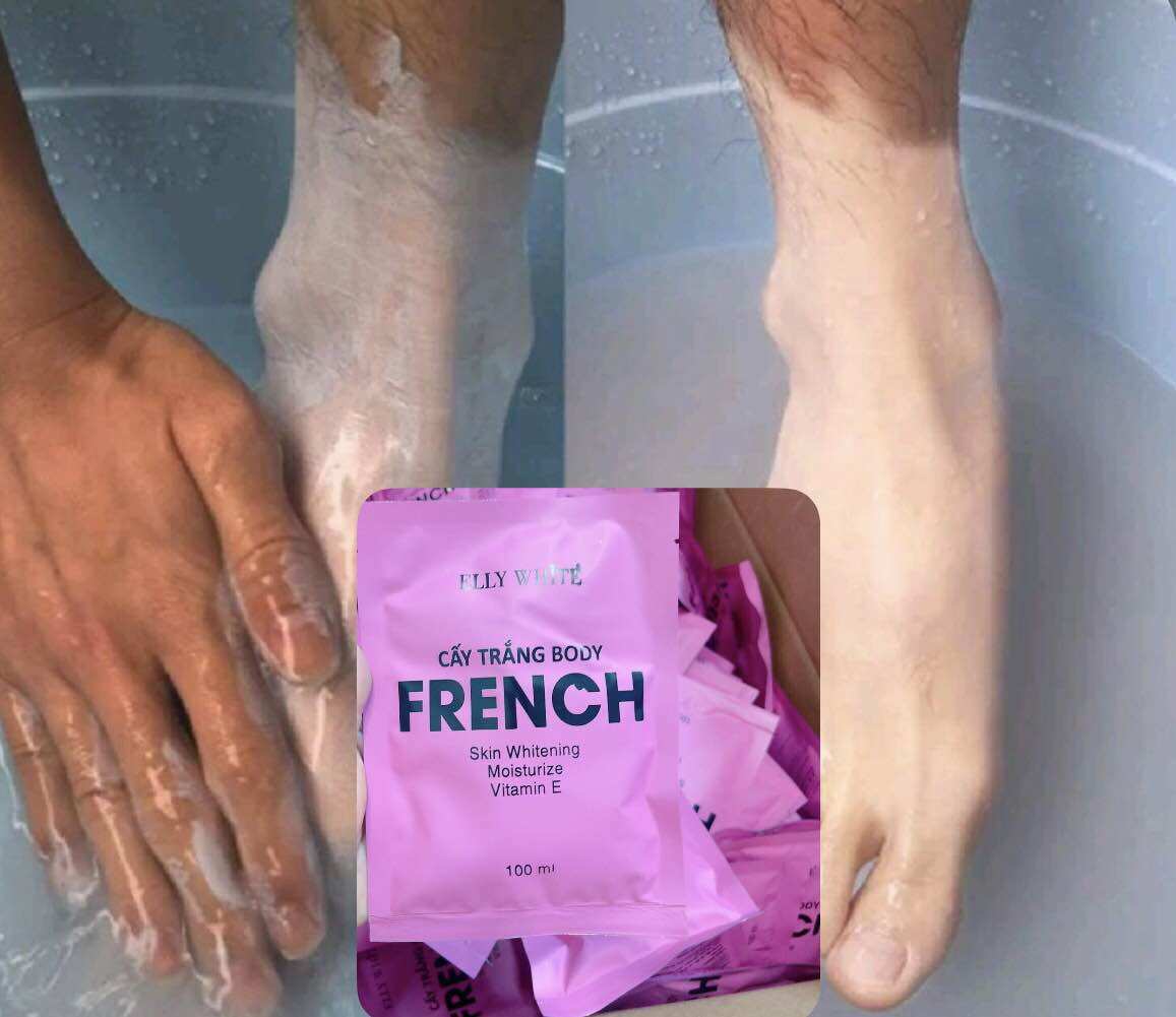 Tắm trắng cấy trắng Saffron Nhân Sâm French