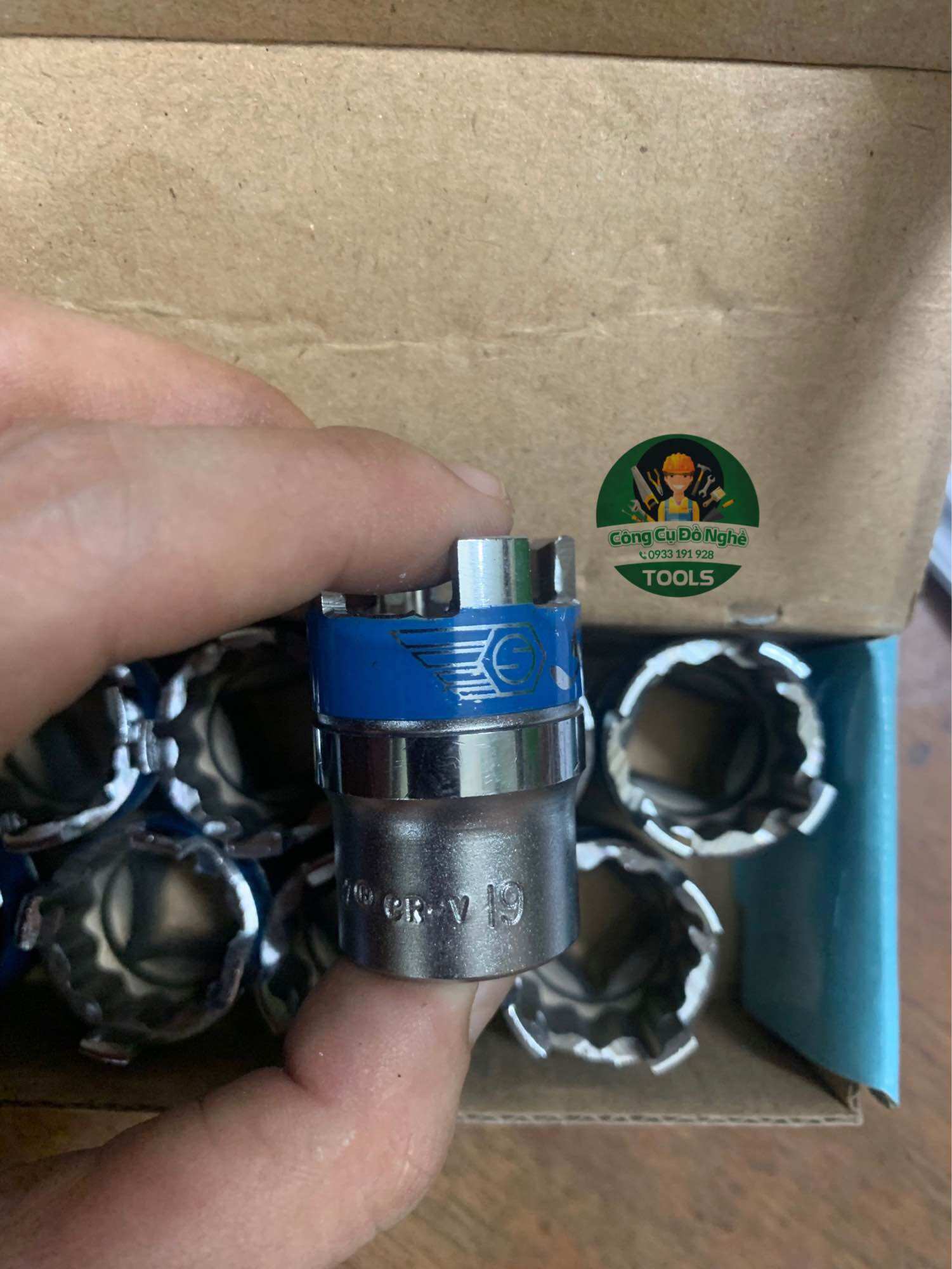 Đầu tuýp mở nồi côn xe máy 16mm-19mm-21mm