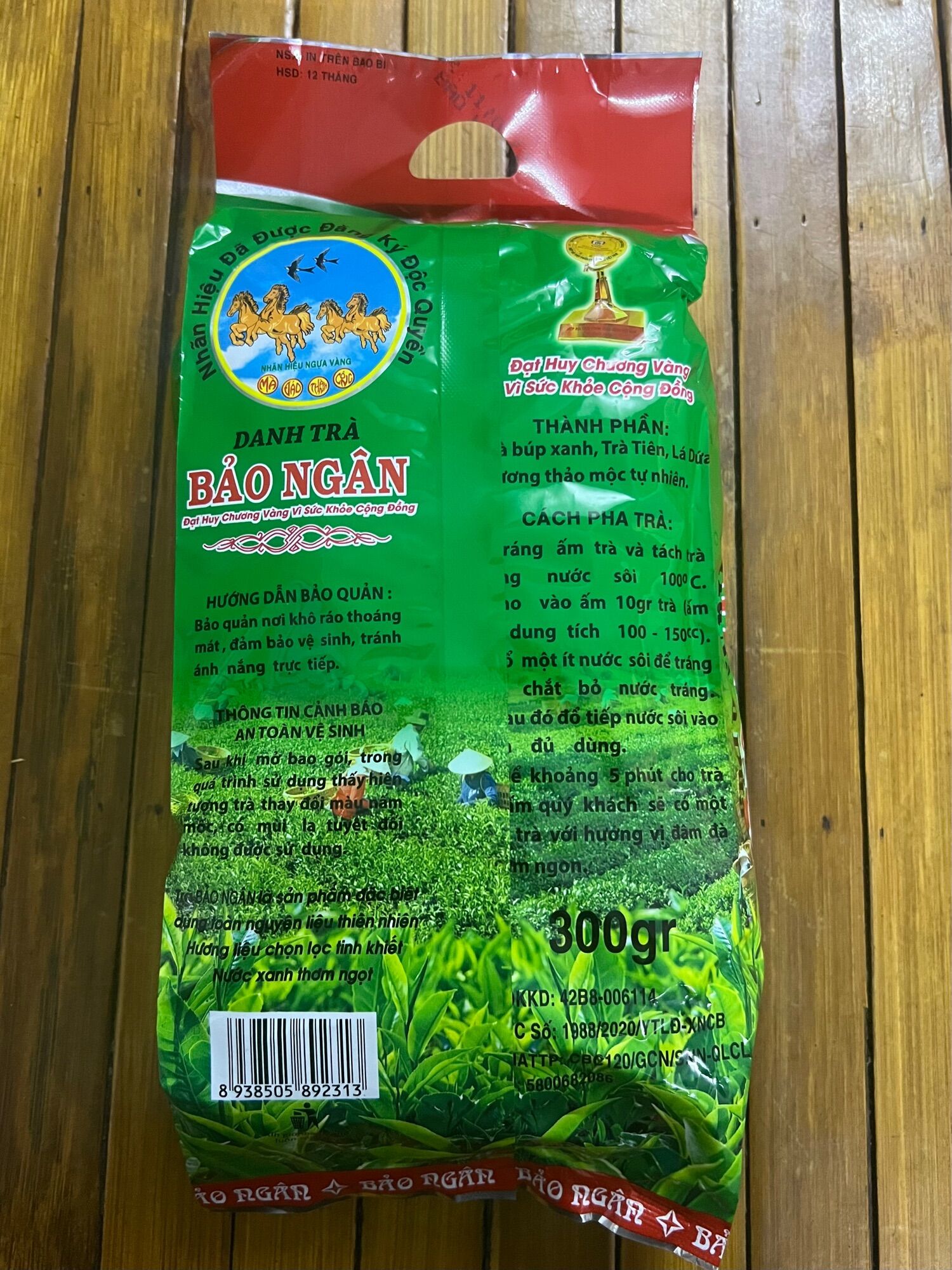 Trà sâm dứa bảo ngân 300gr