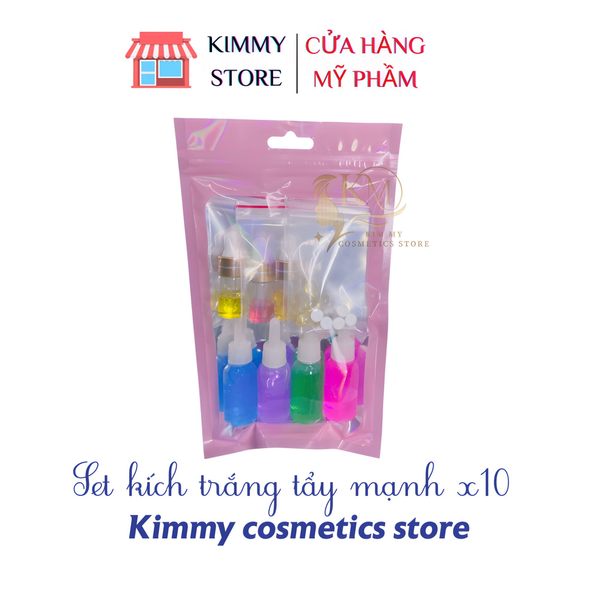 Set Kích Trắng X10 tẩy mạnh khử thâm