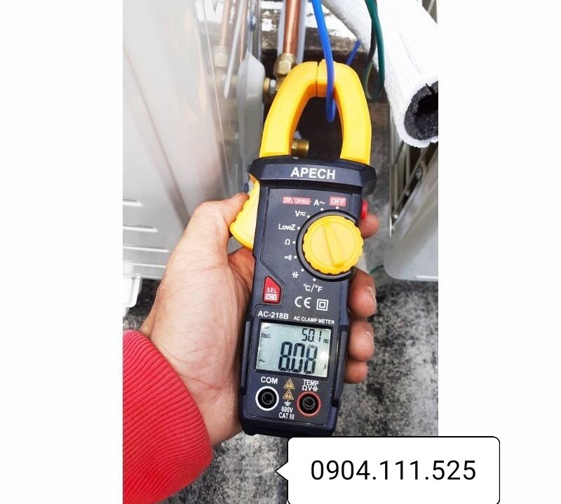 Ampe kìm đo dòng AC APECH AC-218B (600A) 