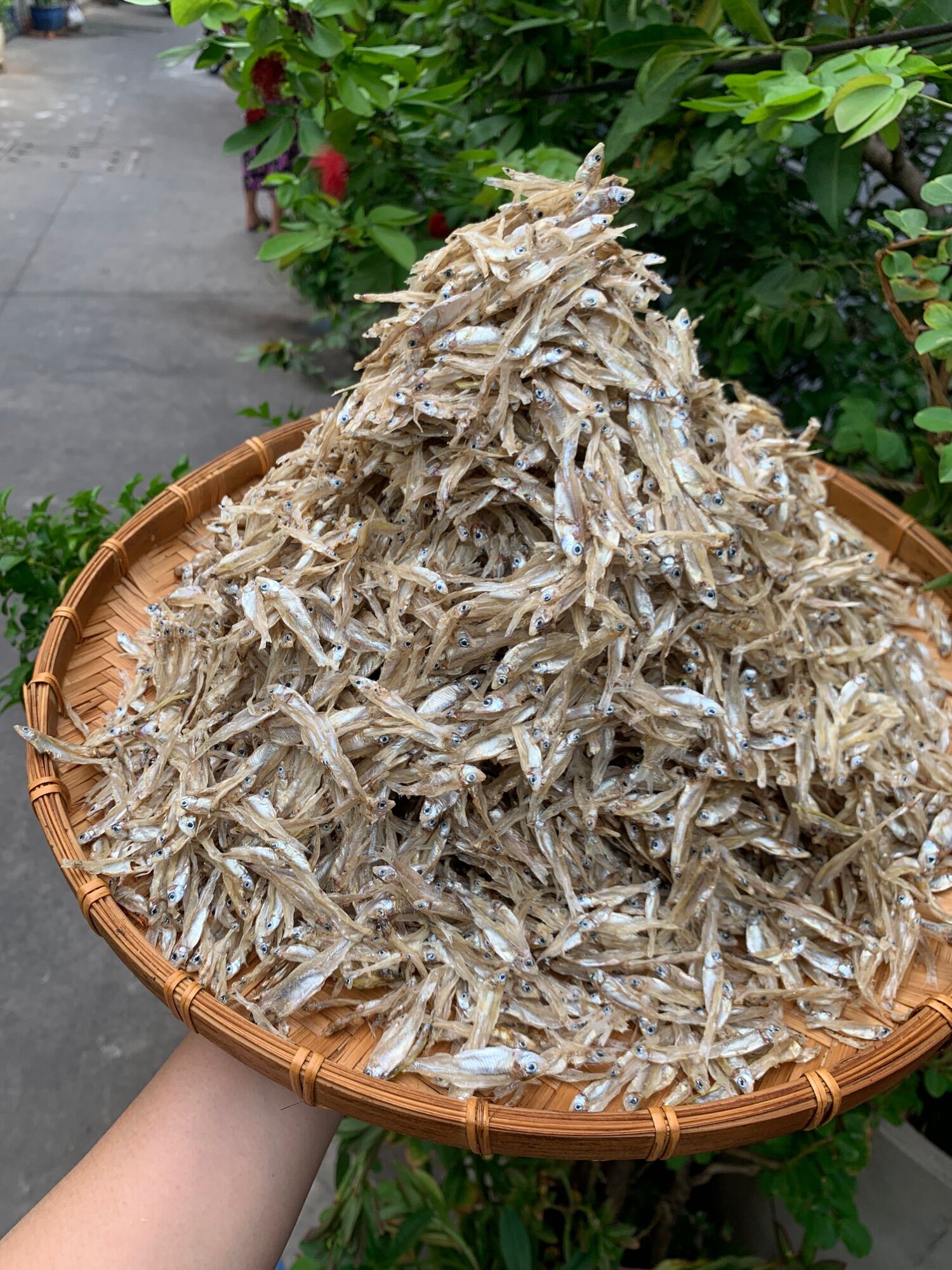 [1 ký ] KHÔ CÁ CƠM SÔNG 100% THIÊN NHIÊN