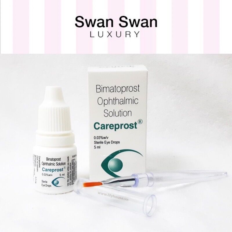 Tinh chất mọc mi ấn độ careprost 2 tuần 5ml