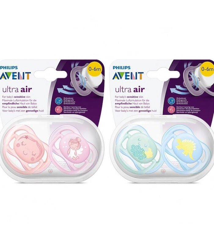 Ty giả chống vẩu chống đầy hơi Phillips Avent Ultra Air  cho bé 6-18month+