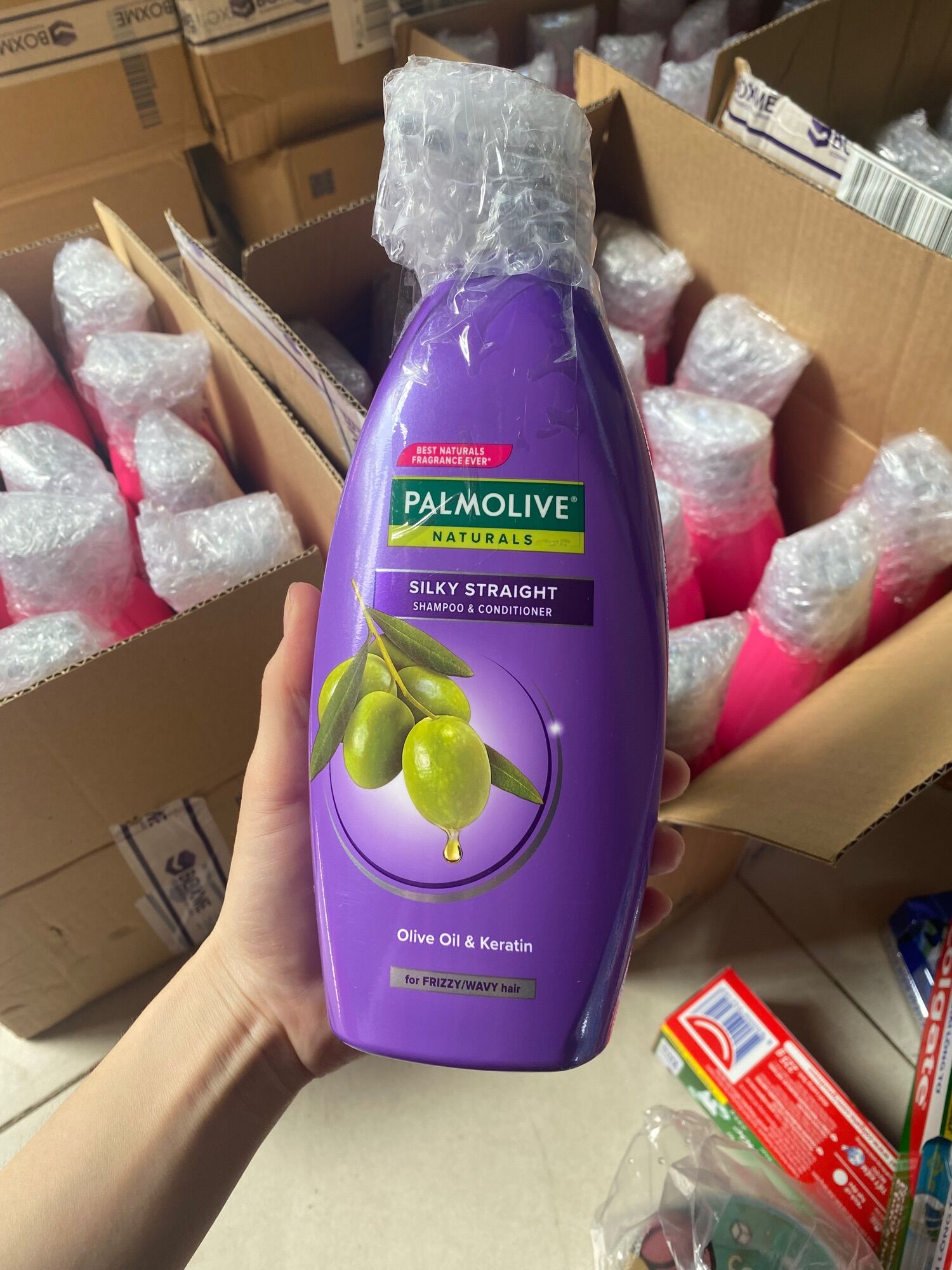 Dầu gội xả Palmolive 600ml