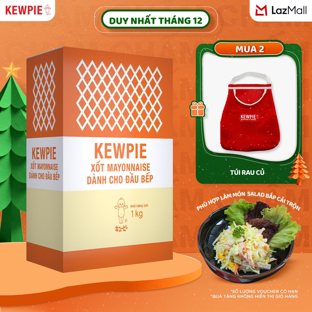  Xốt Mayonnaise dành cho Đầu bếp - Mayo Chef Style Hộp 1kg 