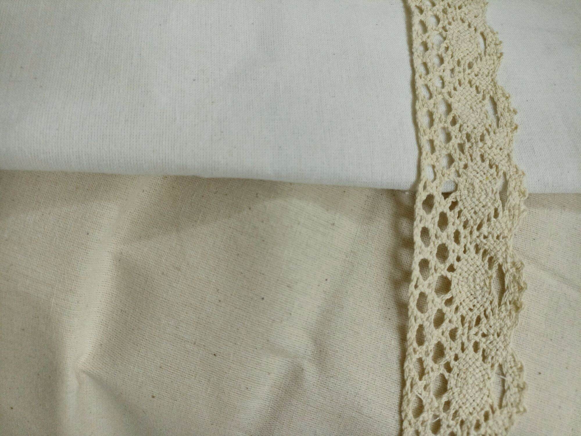 rèm vải canvas rèm màn cửa trang trí smock thủ công