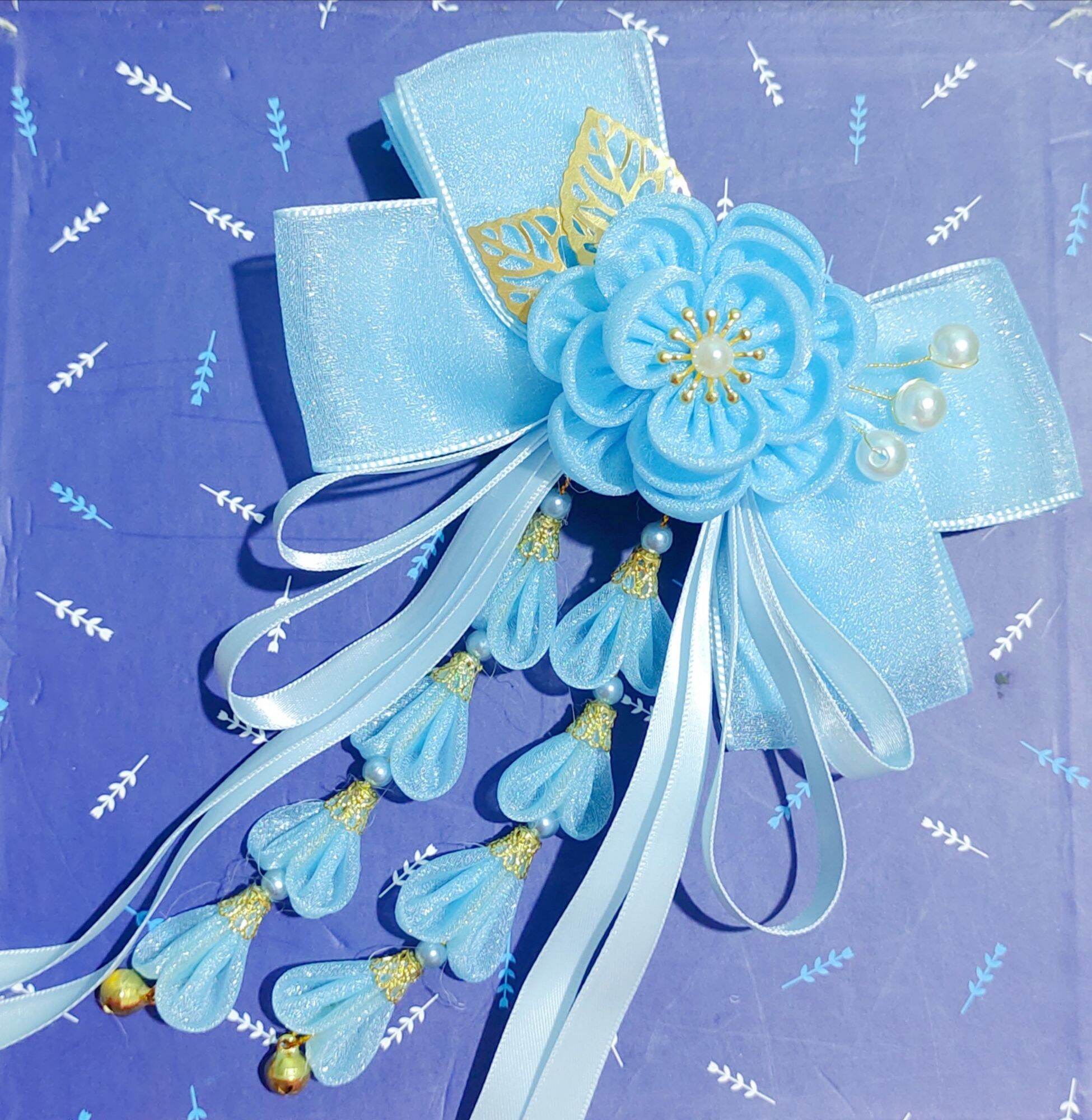 kẹp nơ cổ trang (hanfu, tiểu thư) 19