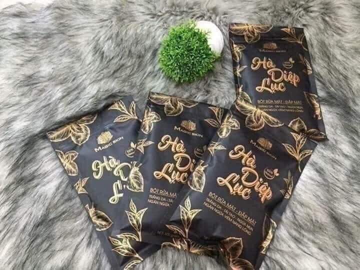 Bột hà diệp lục