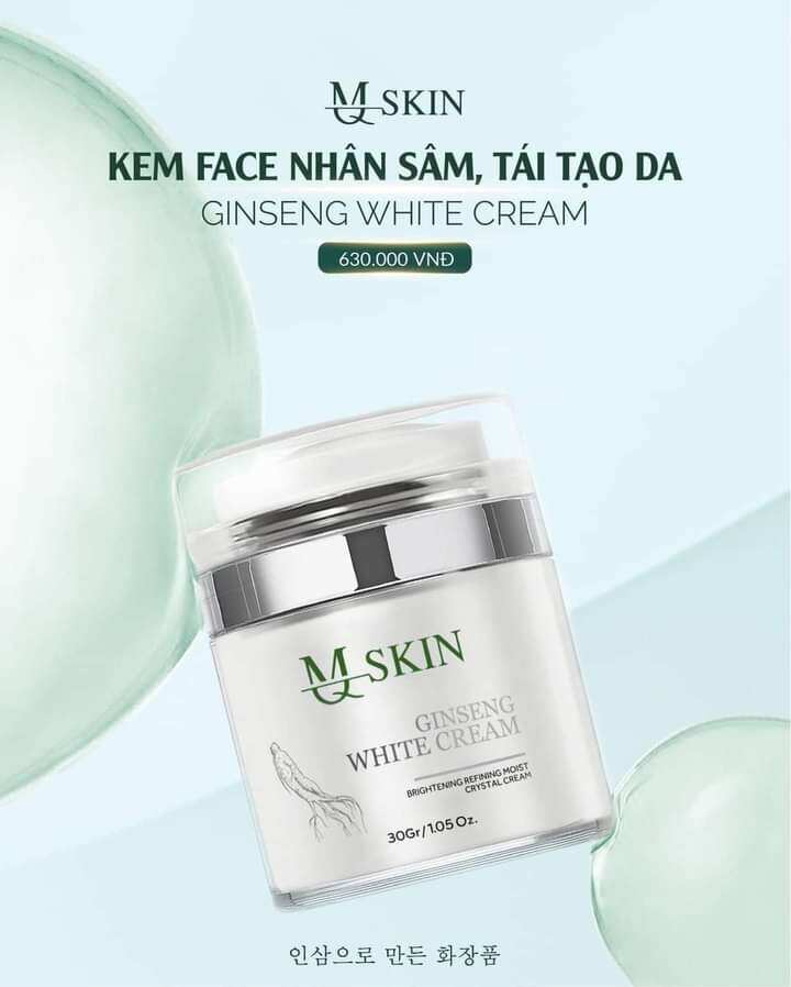 Kem Face nhân sâm MQSKIN Hàn Quốc -30g - HCM