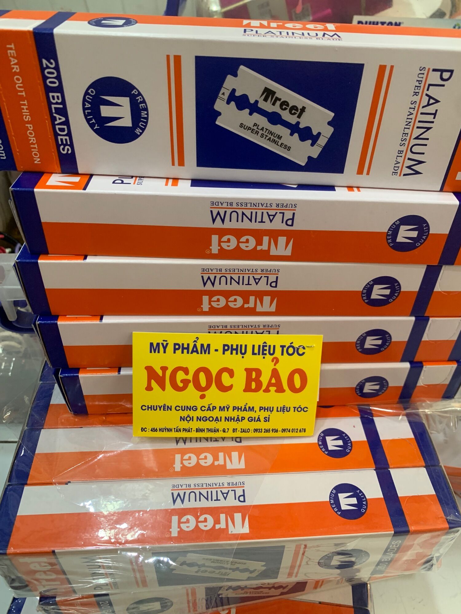 Dao lam Treet cam chính hãng loại hộp 200 lưỡi