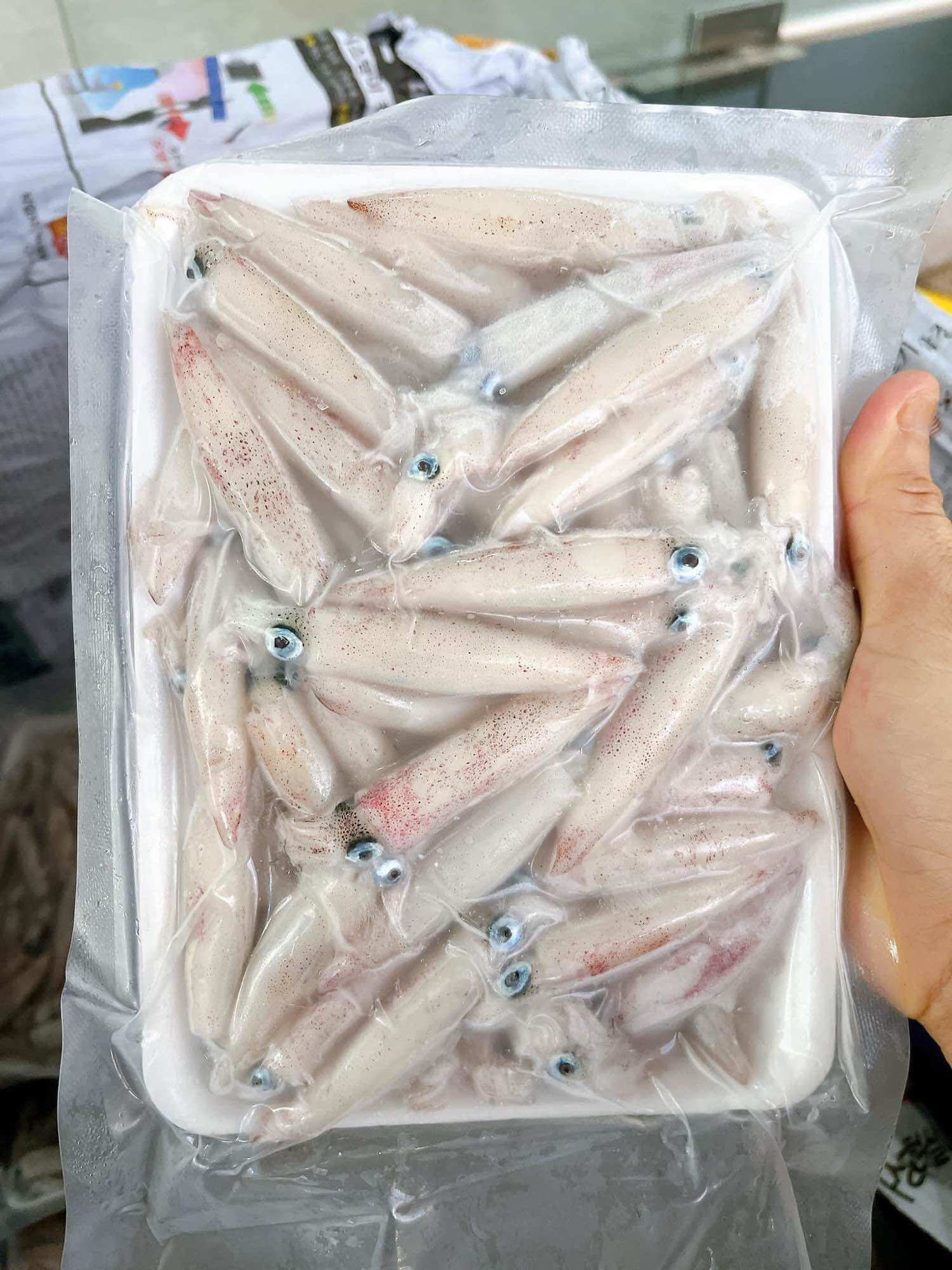 Mực sữa nháy Phan Thiết tươi ngon 500g