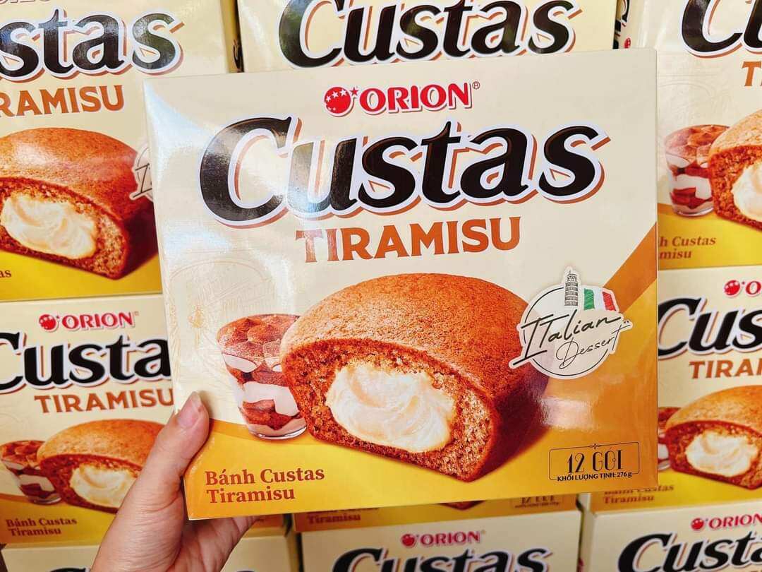 Bánh Custas Orion Tiramisu