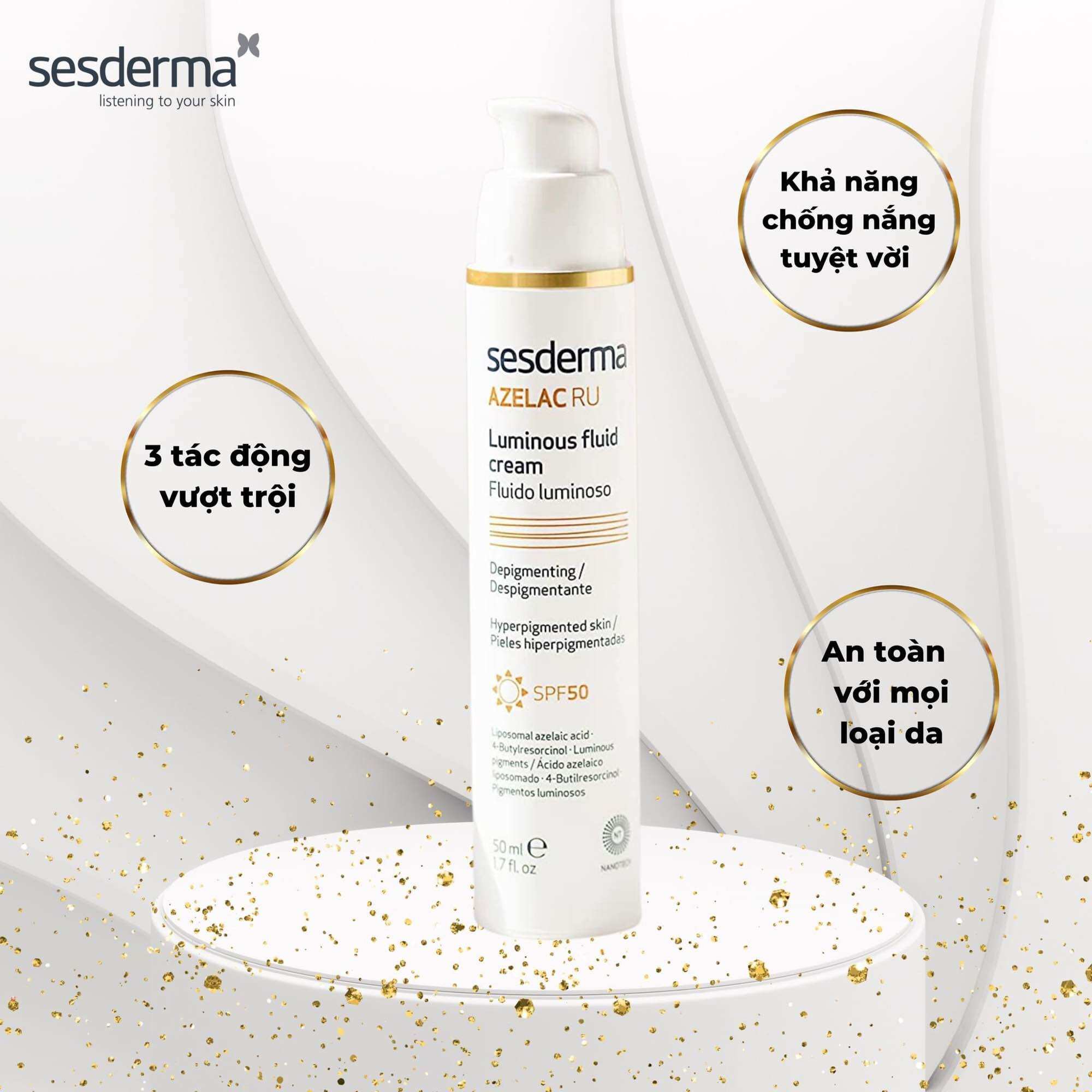 [TÂY BAN NHA] Kem Sesderma Azelac RU SPF 50+