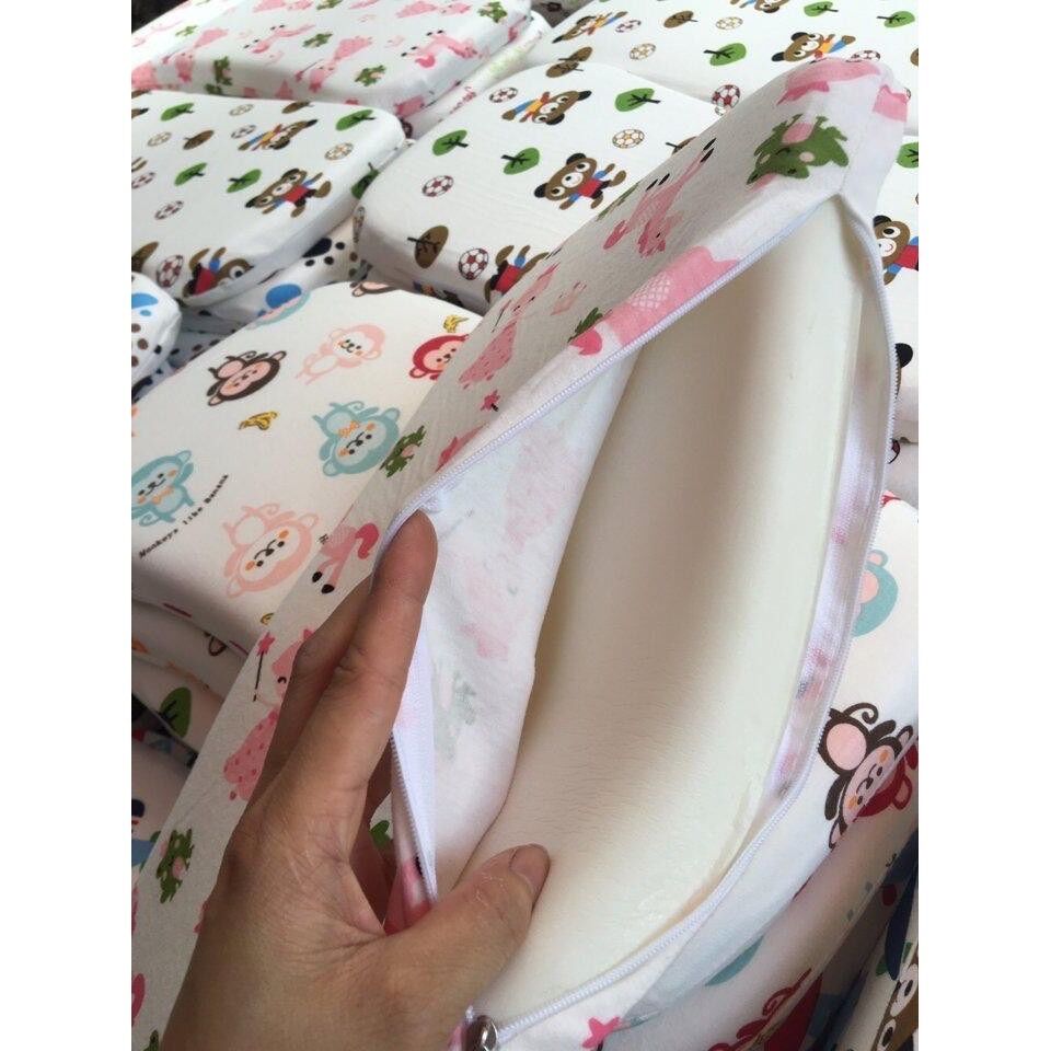 Gối cao su non cho bé chống bẹp đầu