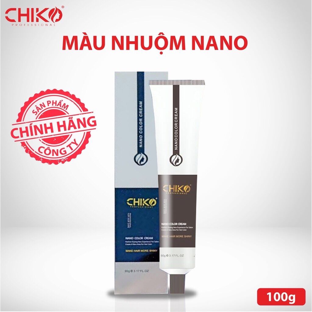 [Giá sỉ]Thuốc nhuộm tóc CHIKO màu thời trang không tẩy tóc (k kèm oxy + Gang tay)