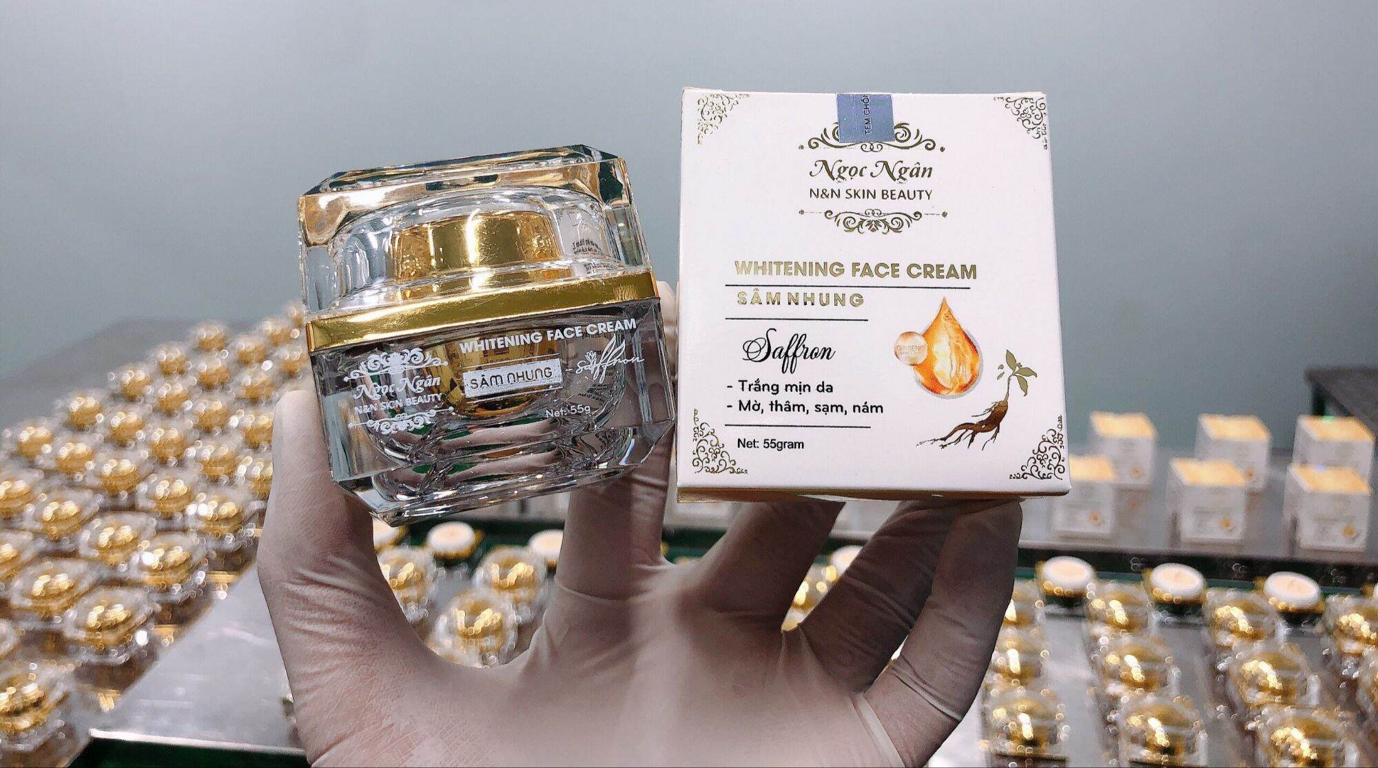 (Mẫu Mới)FACE HỒNG SÂM MIX SAFFRON CAO CẤP HỦ TO 25GR