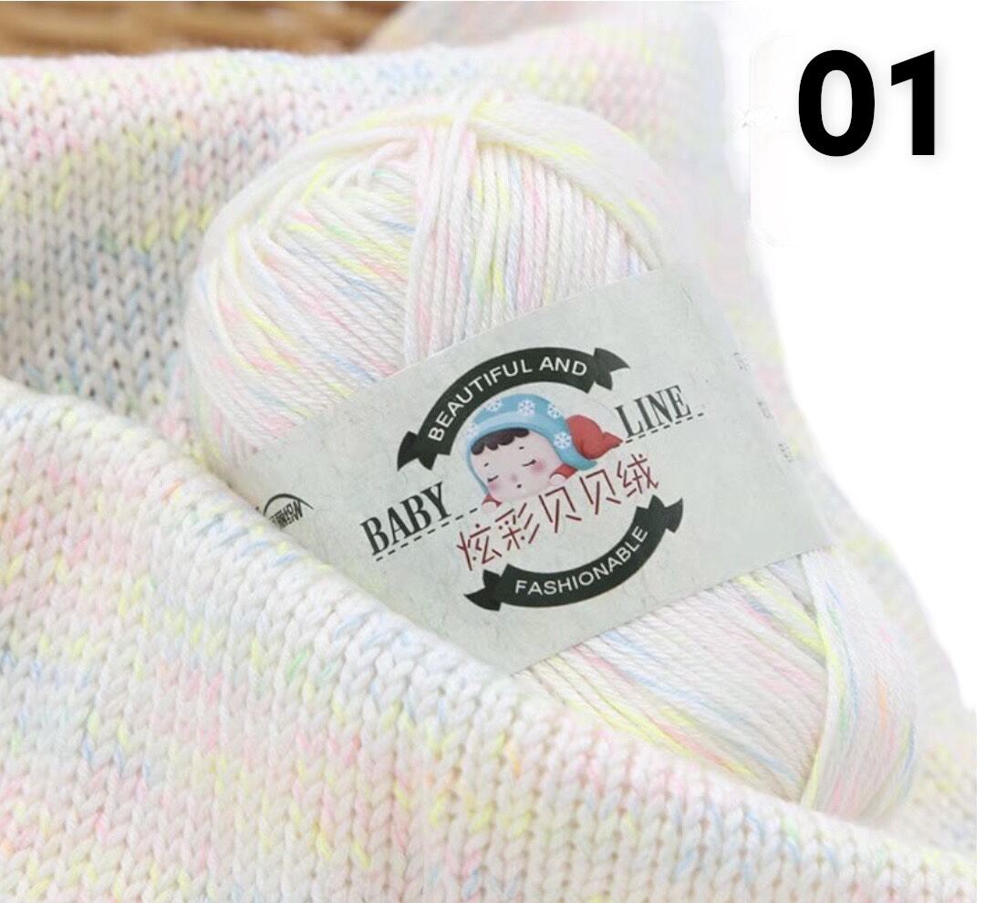 Len Baby Line Đan Móc Cho Bé