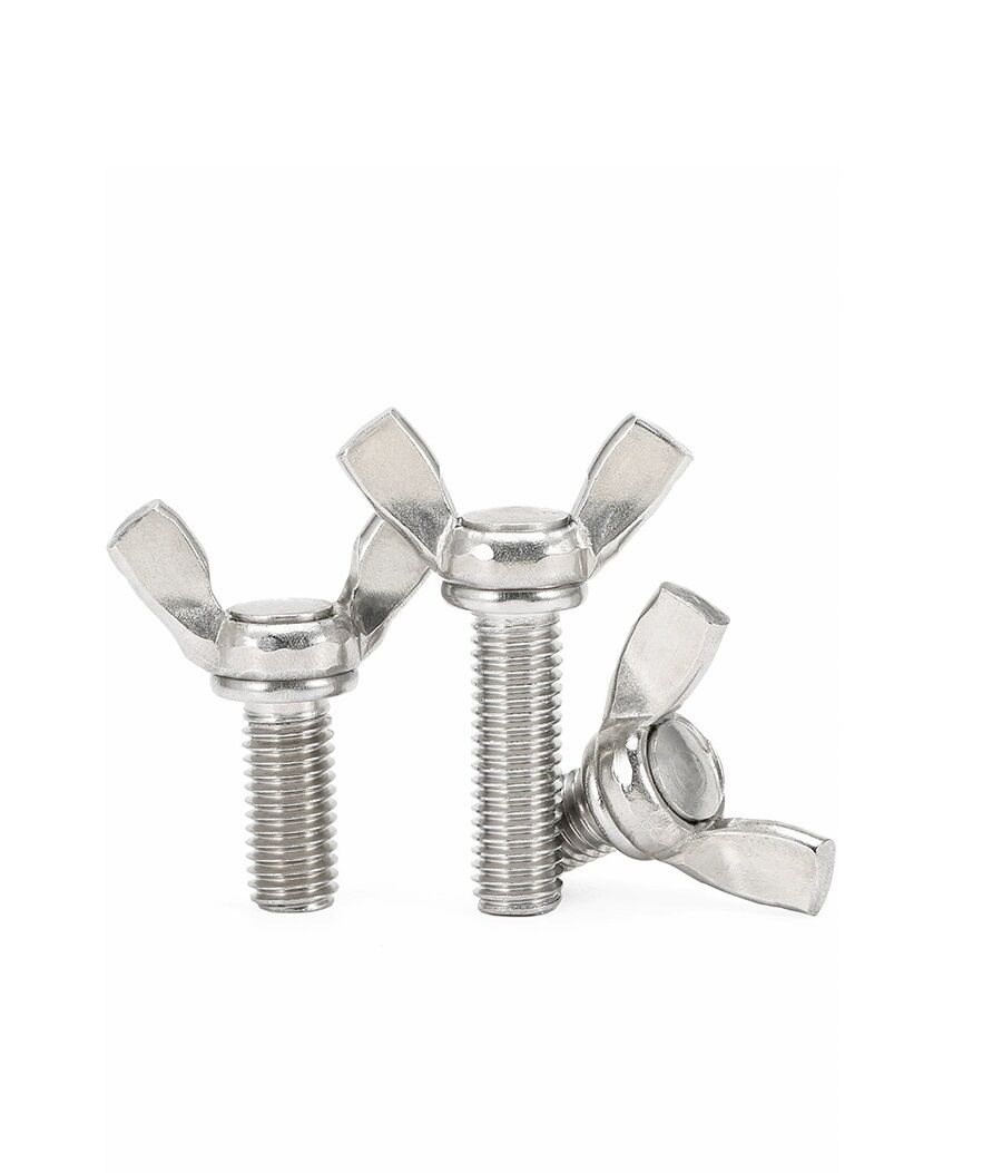 Set 5 cái m3 -m6 bulong tai hồng tai chuồn m3,m4,m5,m6 inox304