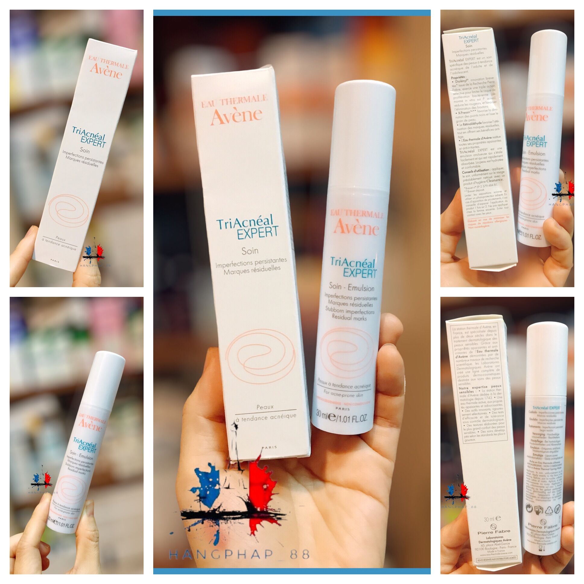 Kem giảm mụn Avene TriAcneal Expert 30ml