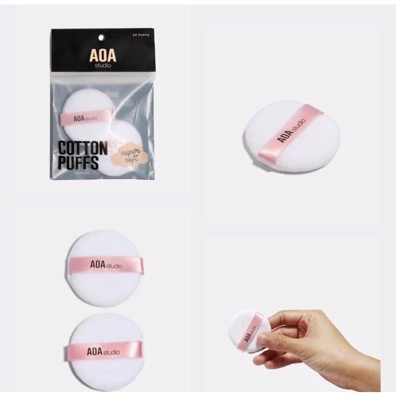 Bông dặm phấn AOA Cotton Puffs
