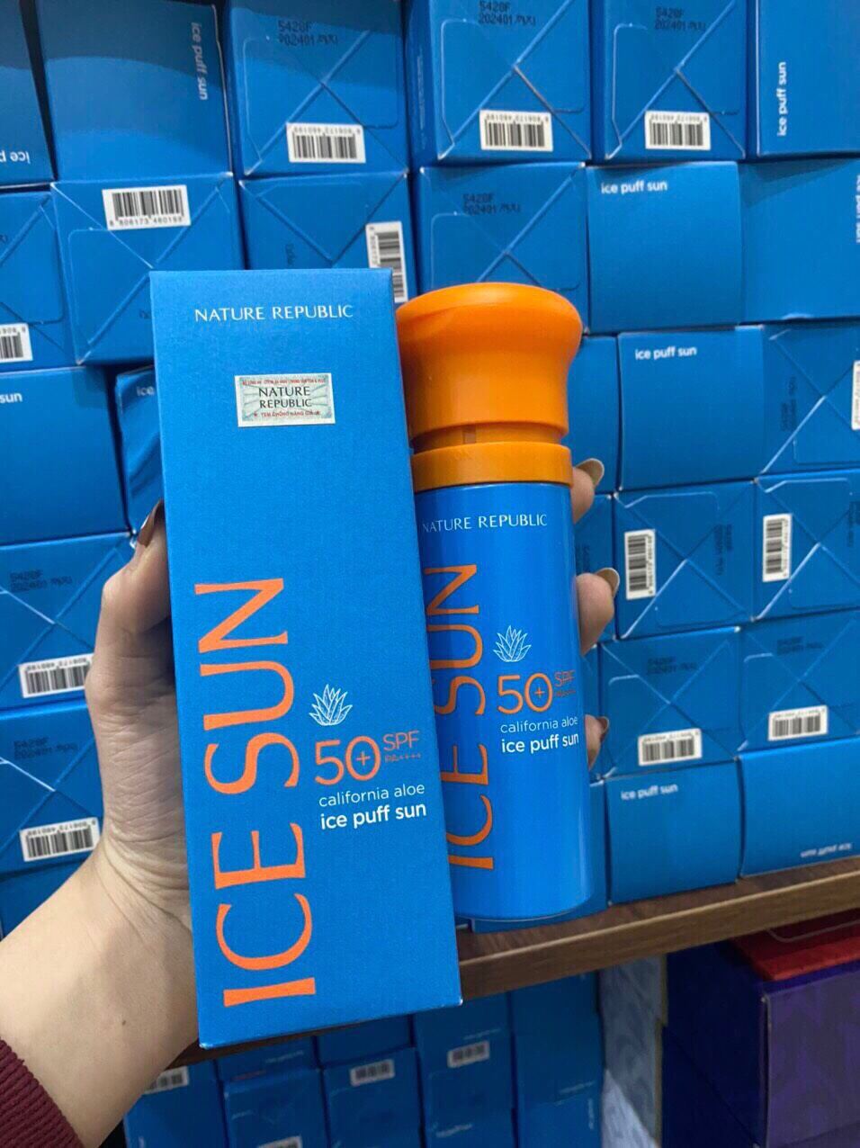 Kem chống nắng ICE SUN Xanh