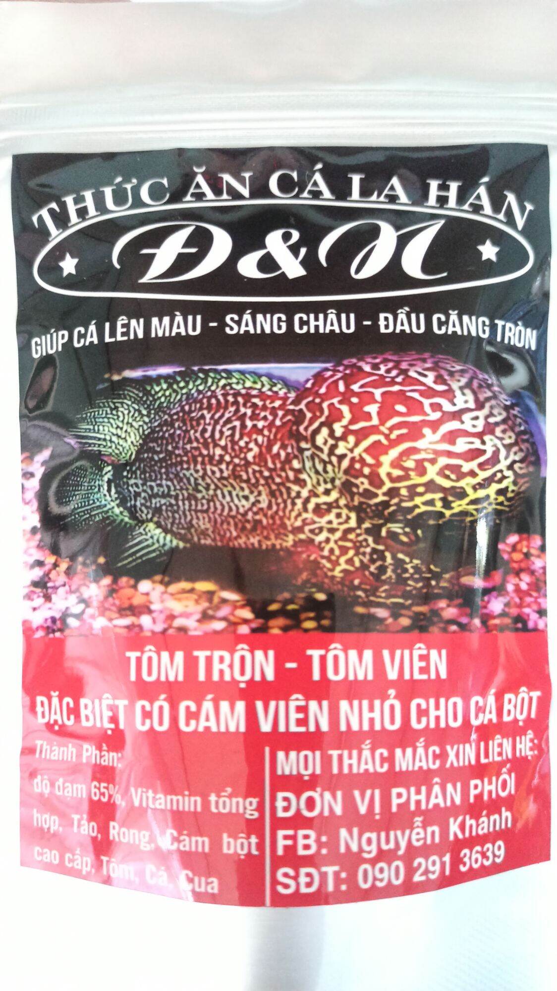 thức ăn cá la hán d&n viên nhỏ