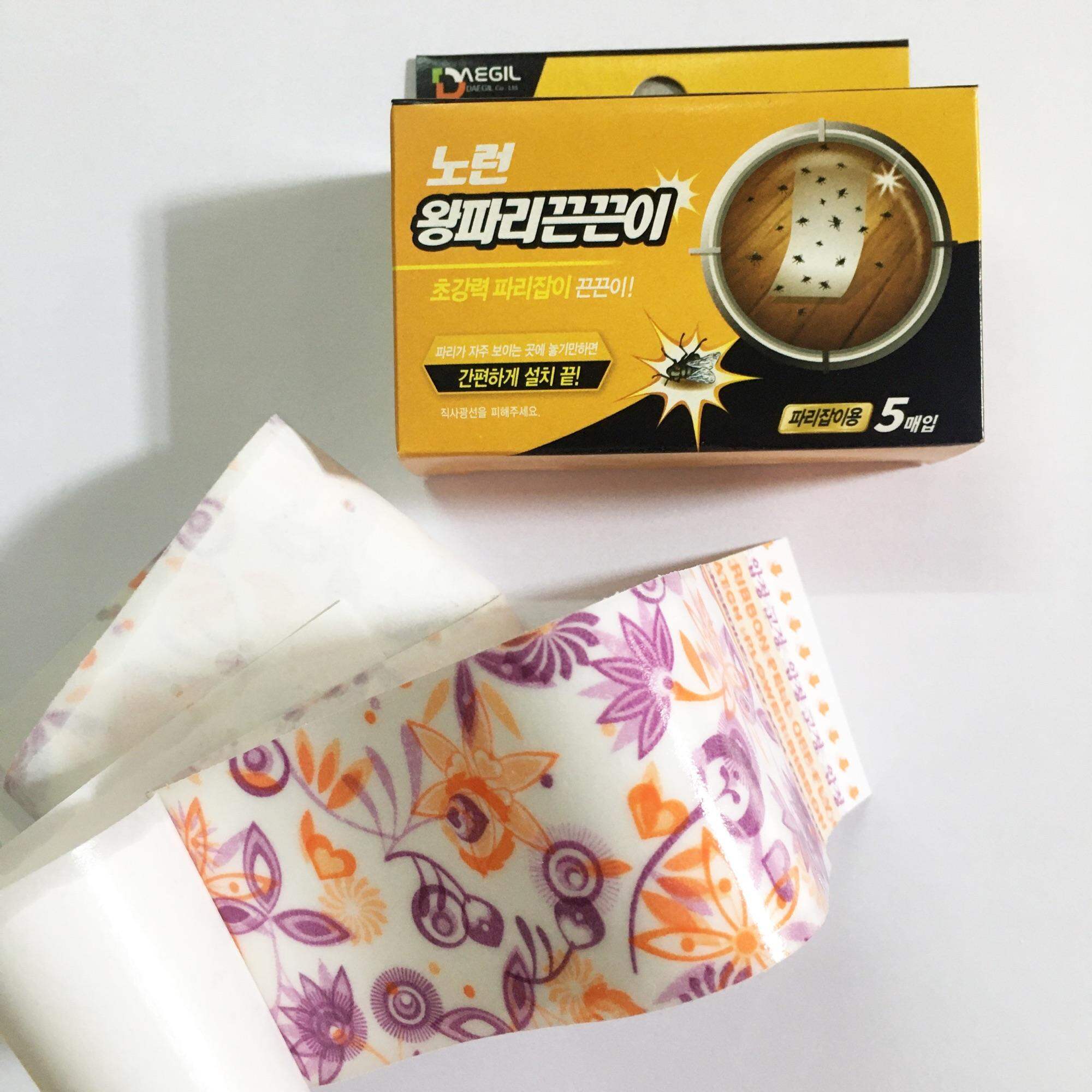 KEO BẪY THẰN LẰN, RUỒI ... NHẬP KHẨU HÀN QUỐC - 1 Hộp 5 Miếng