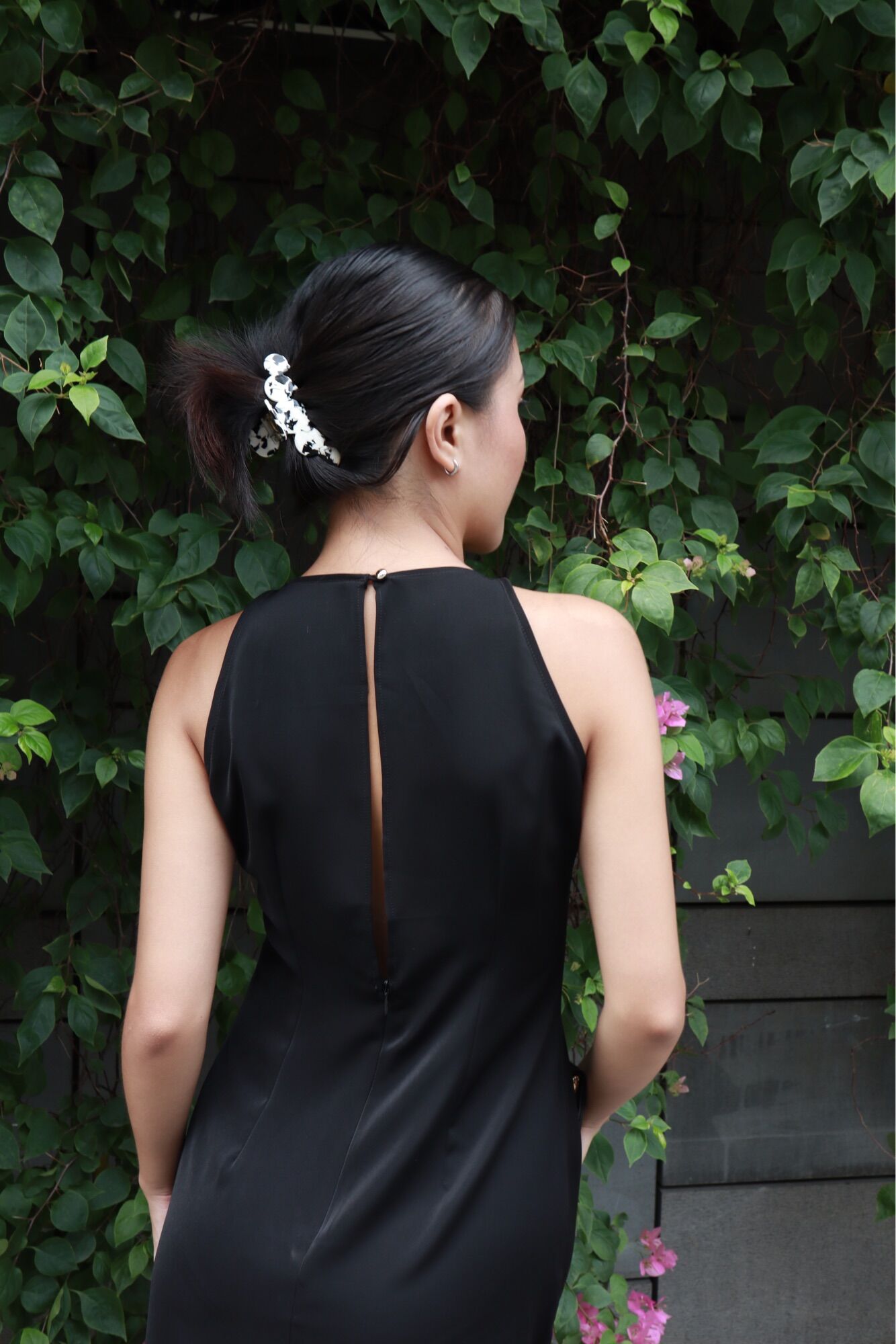 VÁY LỤA DÁNG DÀI DAN DRESS | FLANH