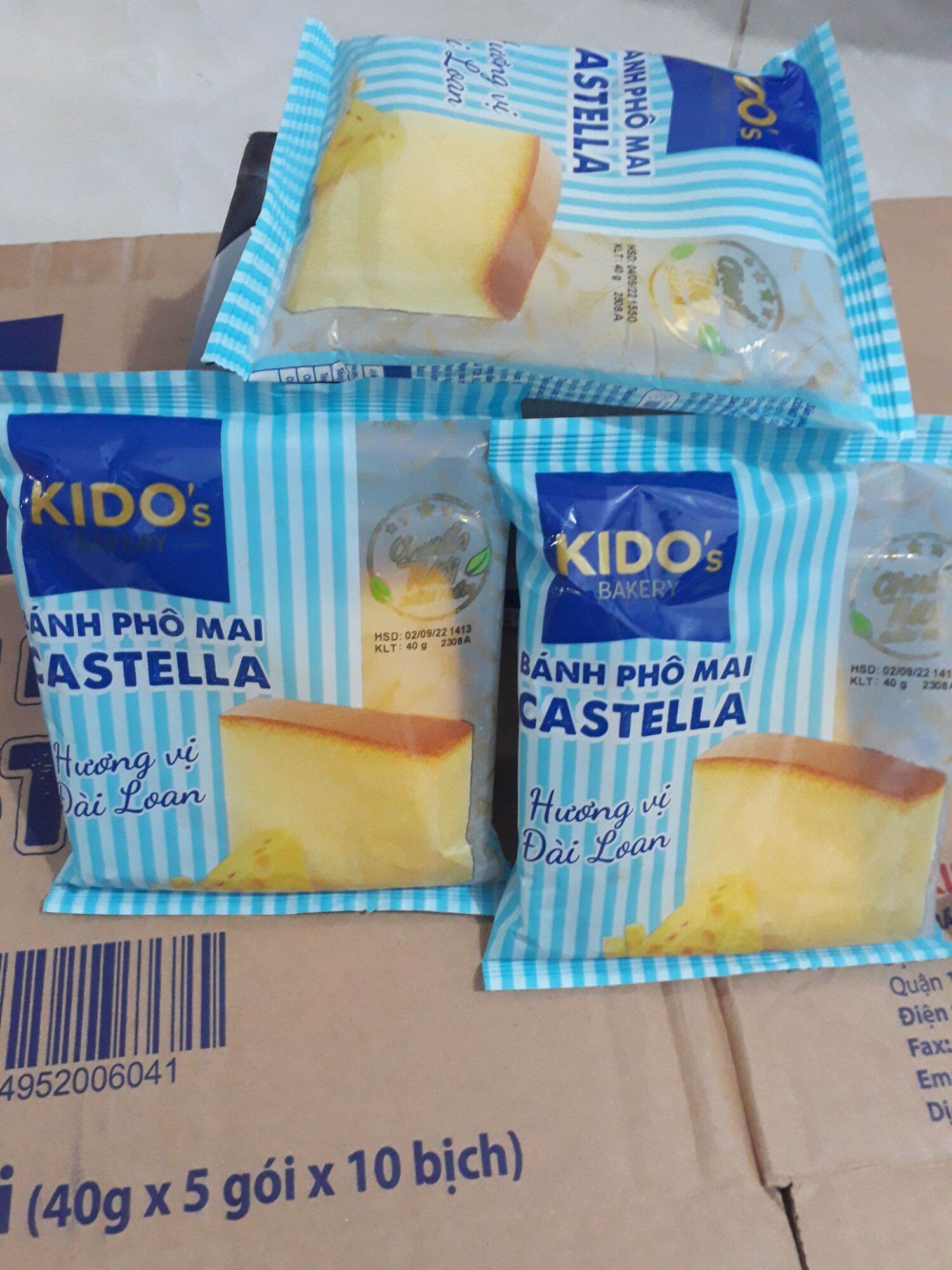 Combo 5 cái Bánh Tươi Phô Mai Castella hương vị Đài Loan