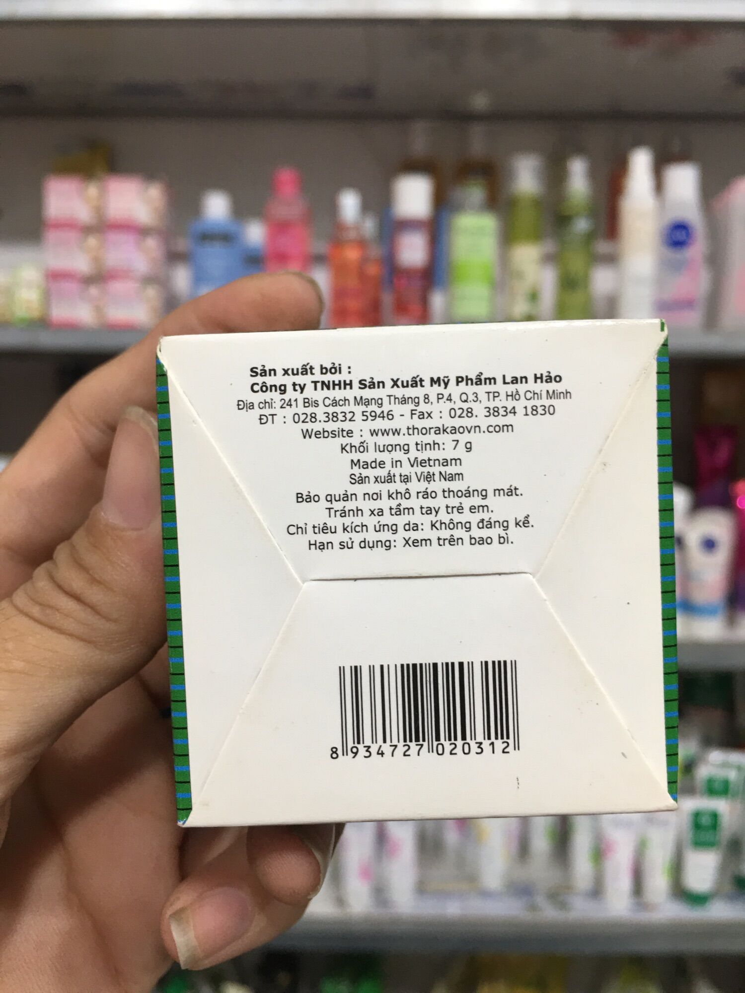 Kem sâm Thorakao 7g