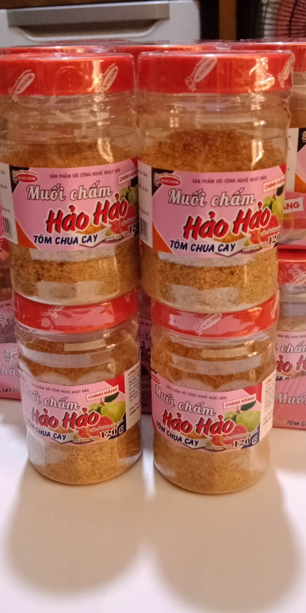 Combo 3 Hủ muối chấm Hảo Hảo chính hãng