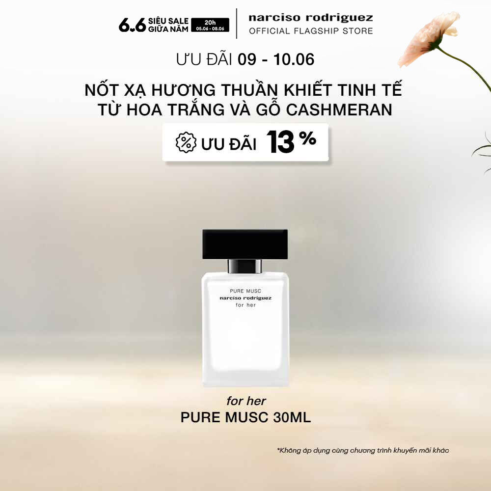 Nước Hoa nữ Narciso Rodriguez Pure Musc For Her Eau De Parfum 30ml
